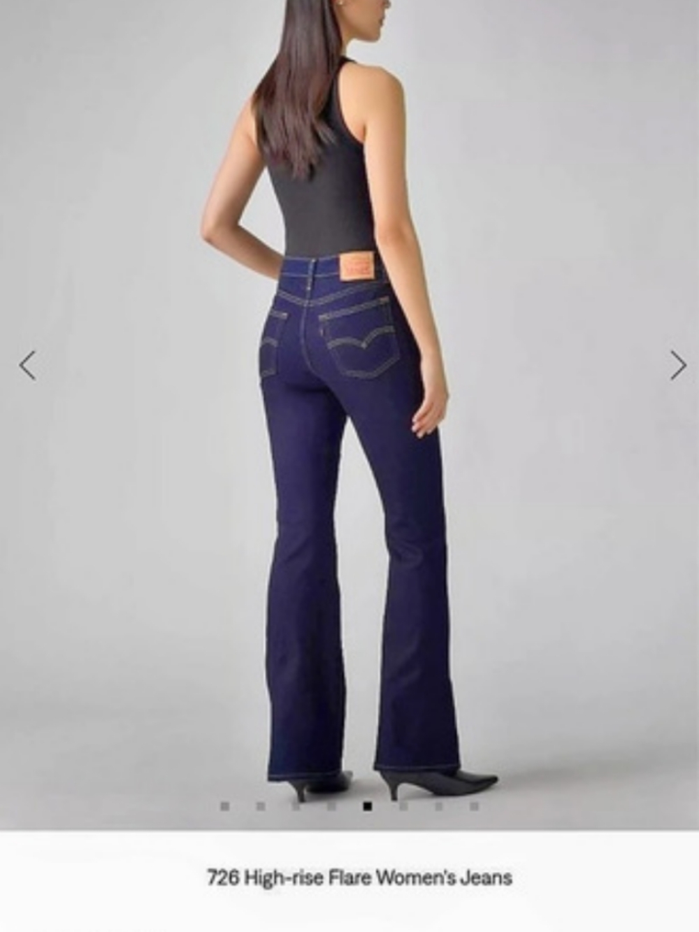 Levi's 726 High-Rise Flare Women's Jeans in Blue